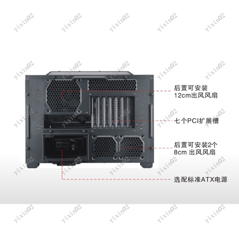 ATX Motherboard Computer Case  - Atx Case recension och pris