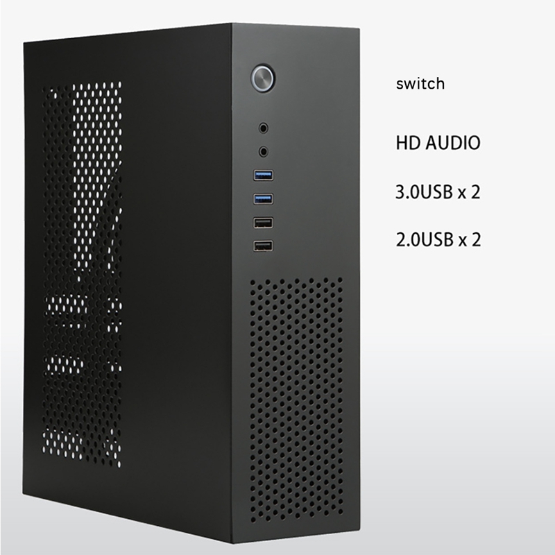 SKTC A10 Mini Desktop HTPC Com - Computer Case recension och pris