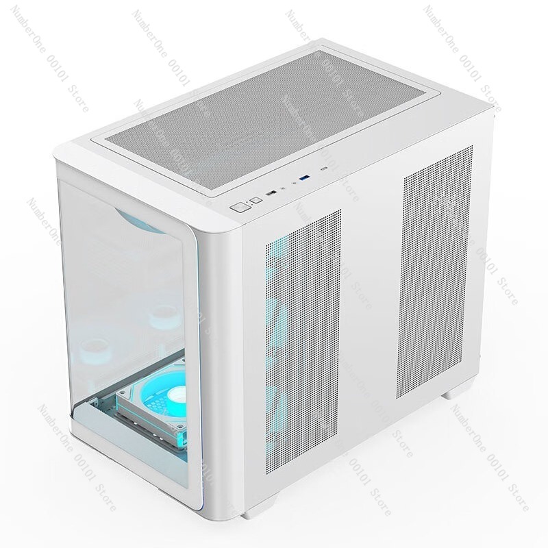 Panoramic Curved Glass Desktop - Atx Case recension och pris