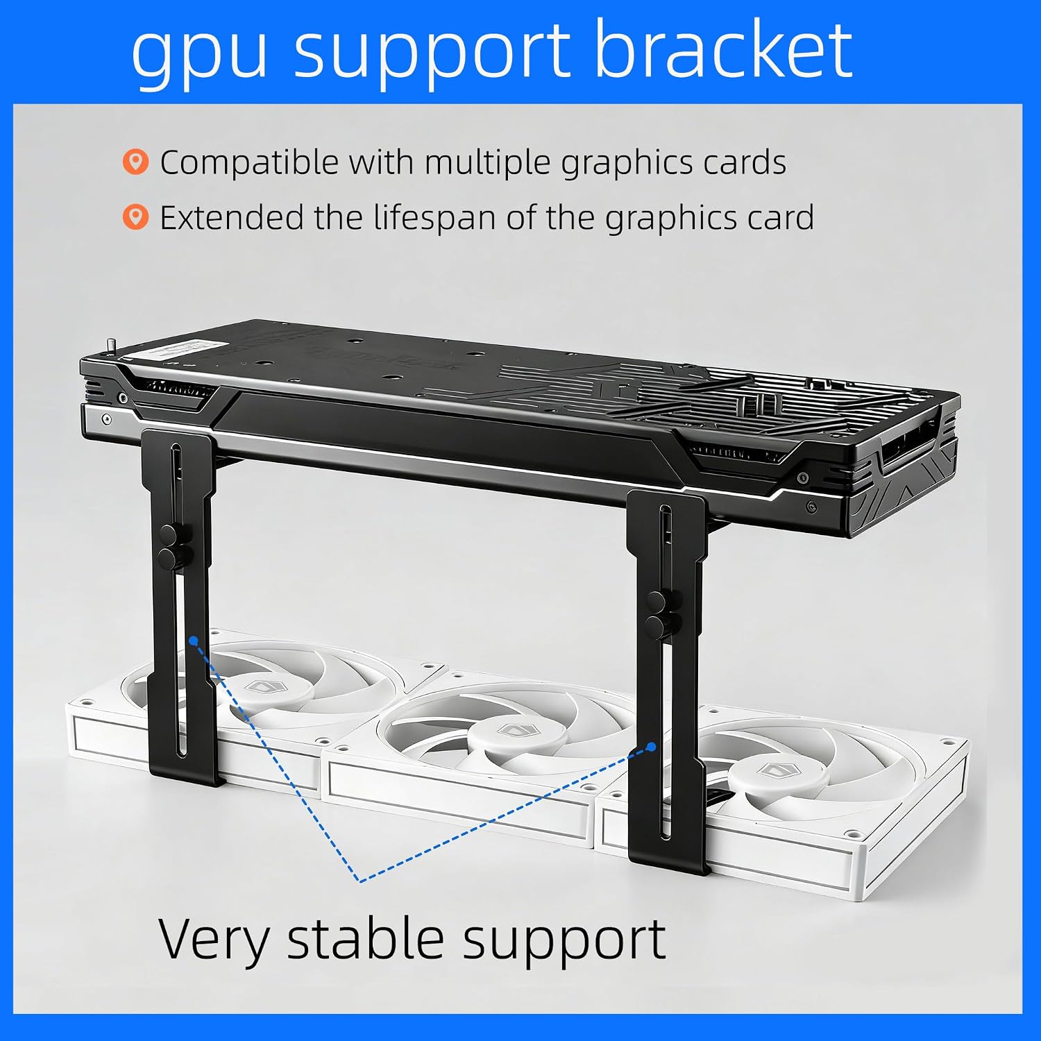 GPUHOLD Graphics Card Holder A - Atx Case recension och pris