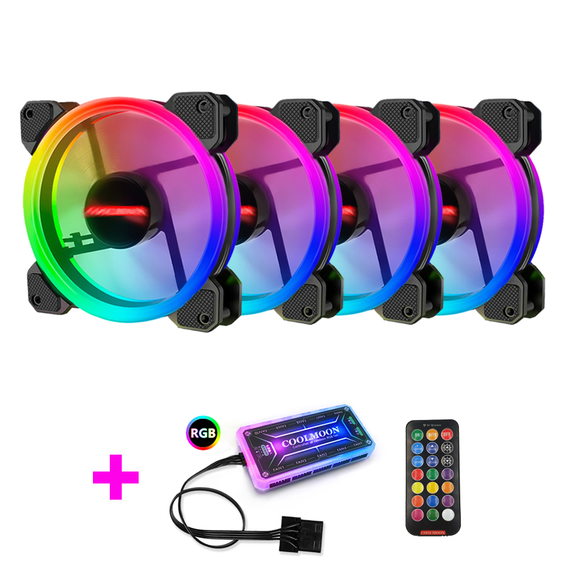 Coolmoon Case Fan PC Cooling R - Case Fan Controller recension och pris